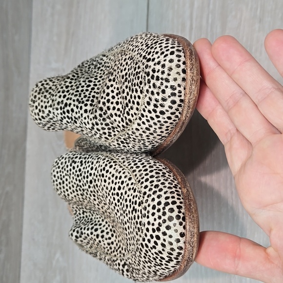 Madewell Women Fur Cheetah Mule Slip-On Loafers Shoes Sz 7 - Picture 5 of 13
